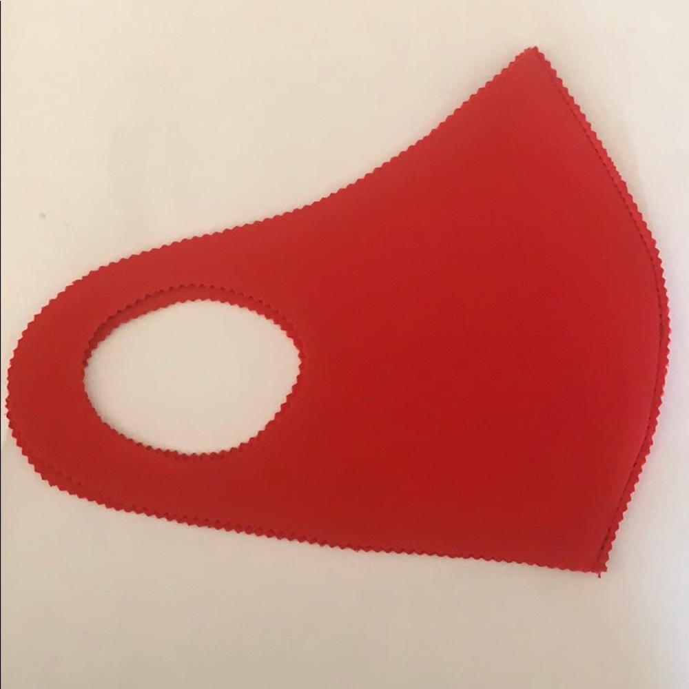 Dark Red Face Mask